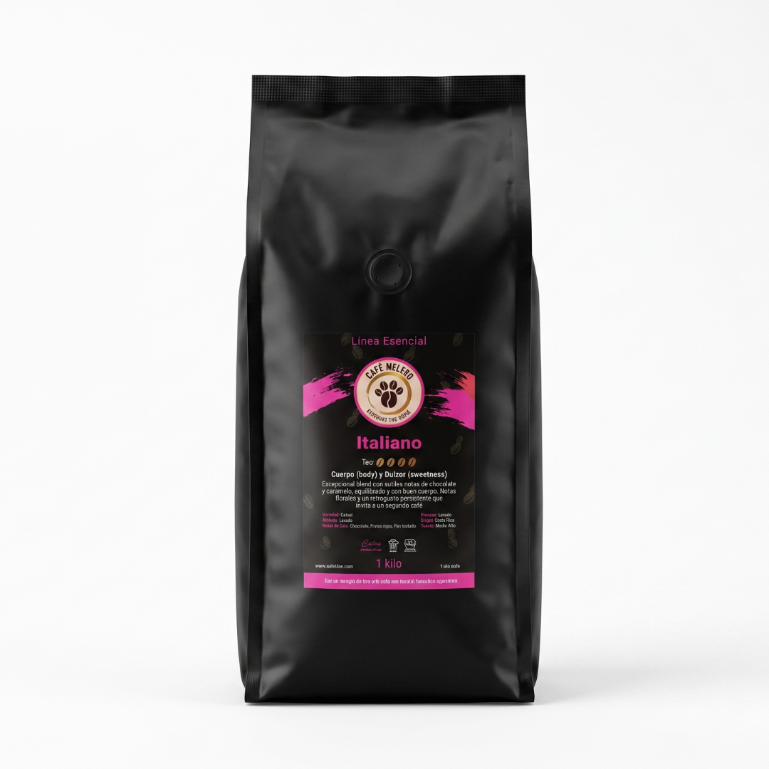 Café Italiano, tueste intenso (250gr, 500gr y 1.000 gr)