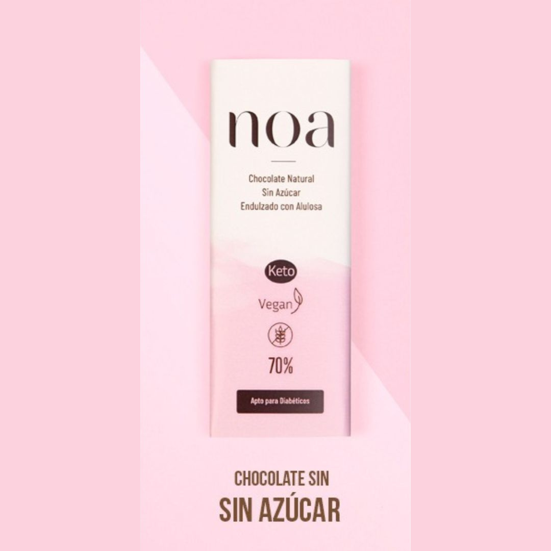 Chocolate NOA Sin Azucar (vegano) 50gr