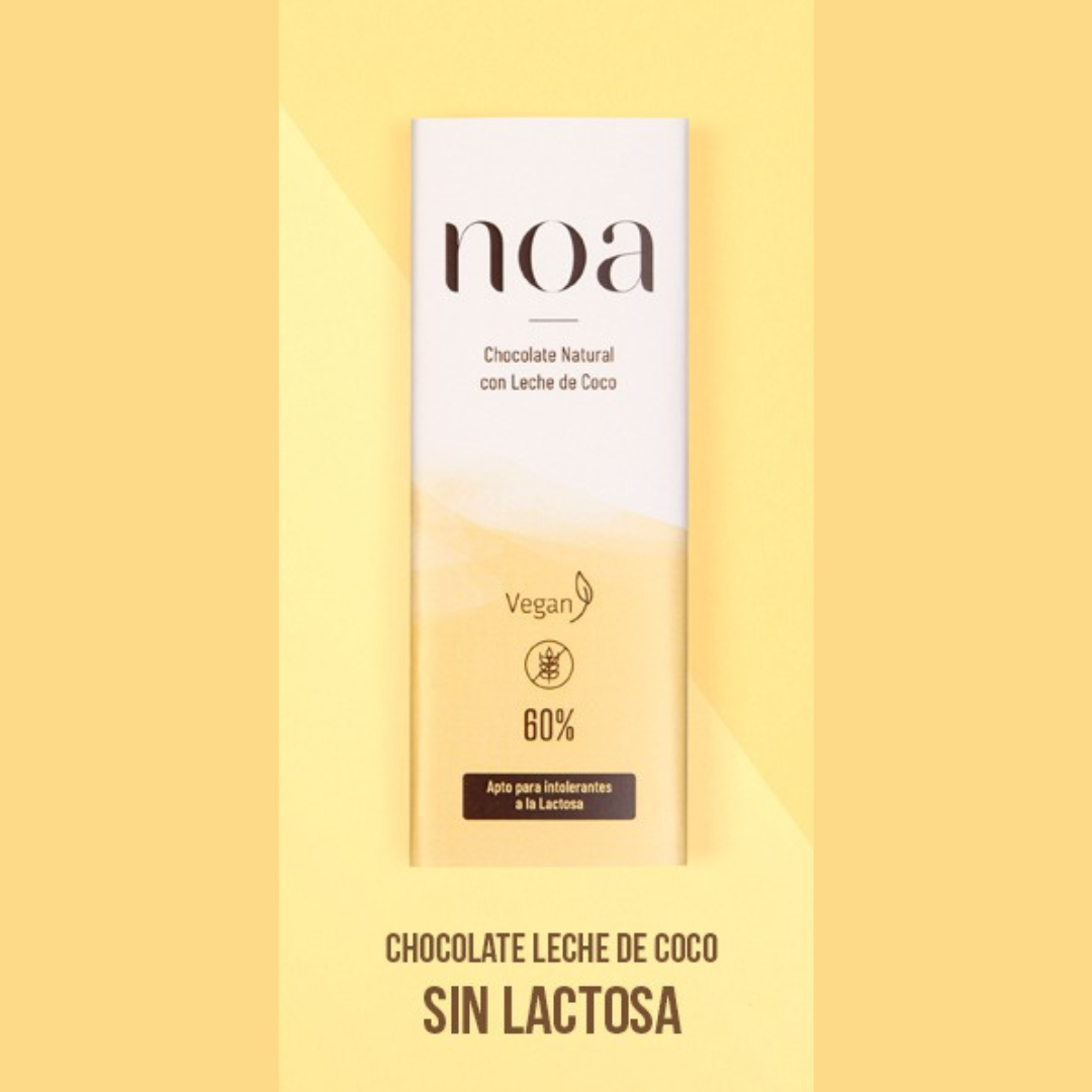 Chocolate NOA Sin Lactosa (vegano) 50gr