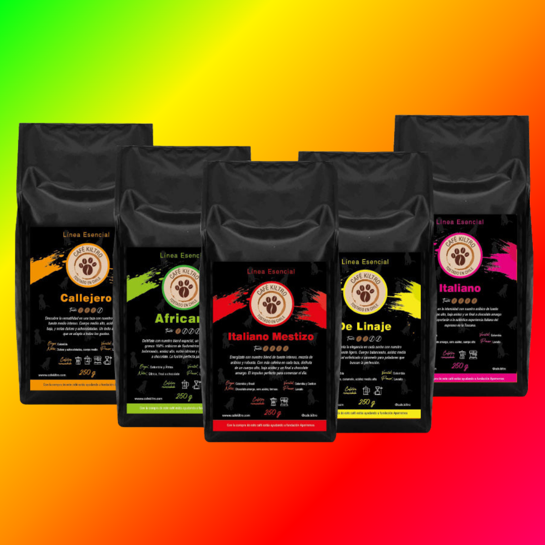 Pack La Camada 5 Café de especialidad de 250gr