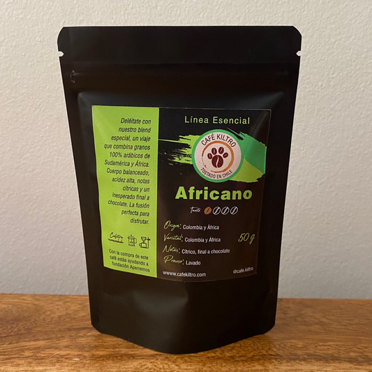 Café Africano, tueste ligero 50gr