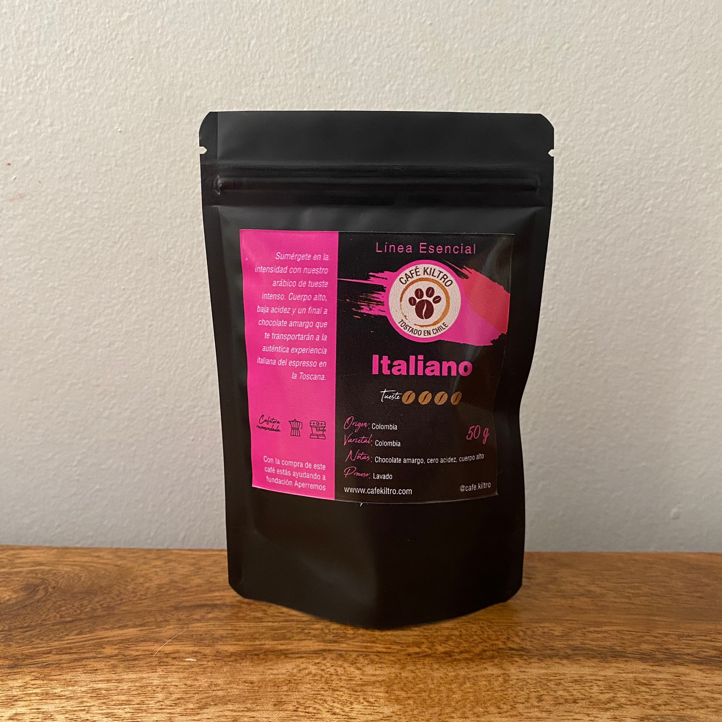 Café Italiano, tueste intenso 50gr