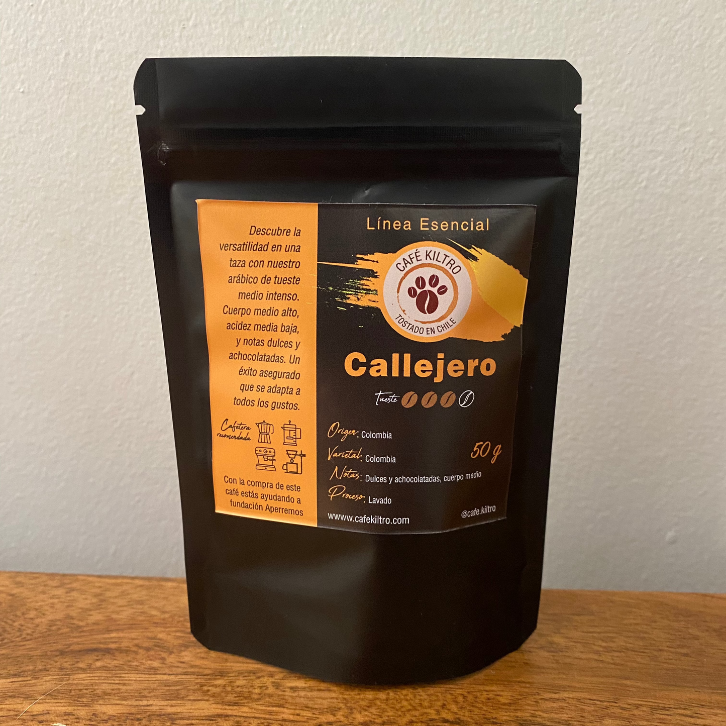 Café Callejero, tueste medio 50gr