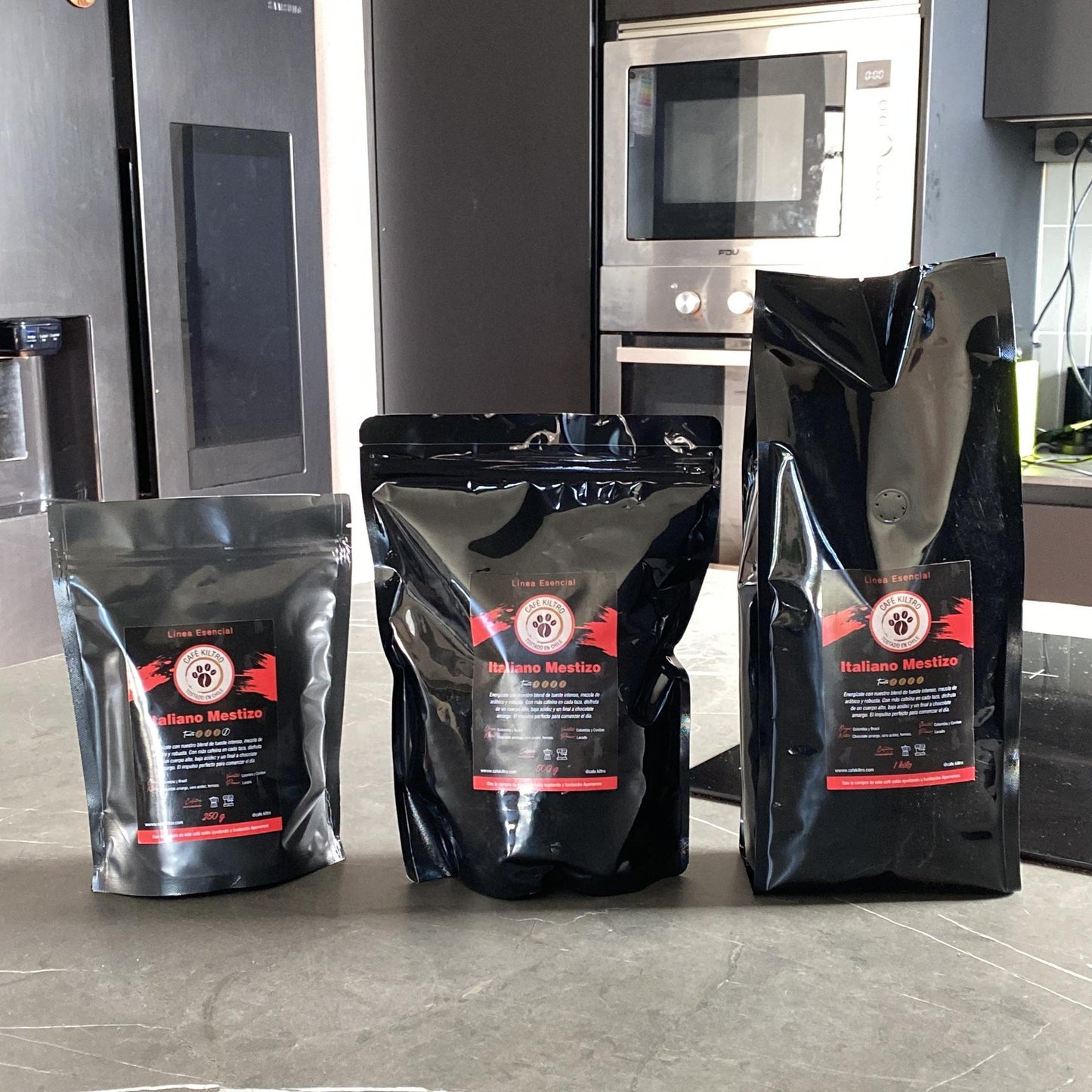 Café Italiano Mestizo, tueste intenso (250gr, 500gr y 1.000 gr)