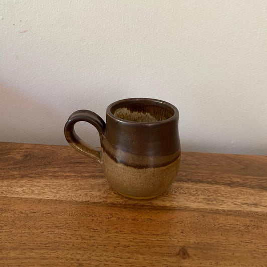 Taza de Ceramica Gres (color café)