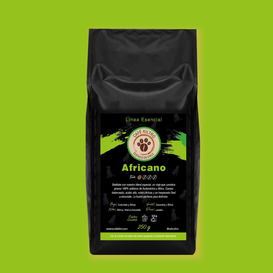 Africano, Colombia, 250, 500 y 1.000 grs