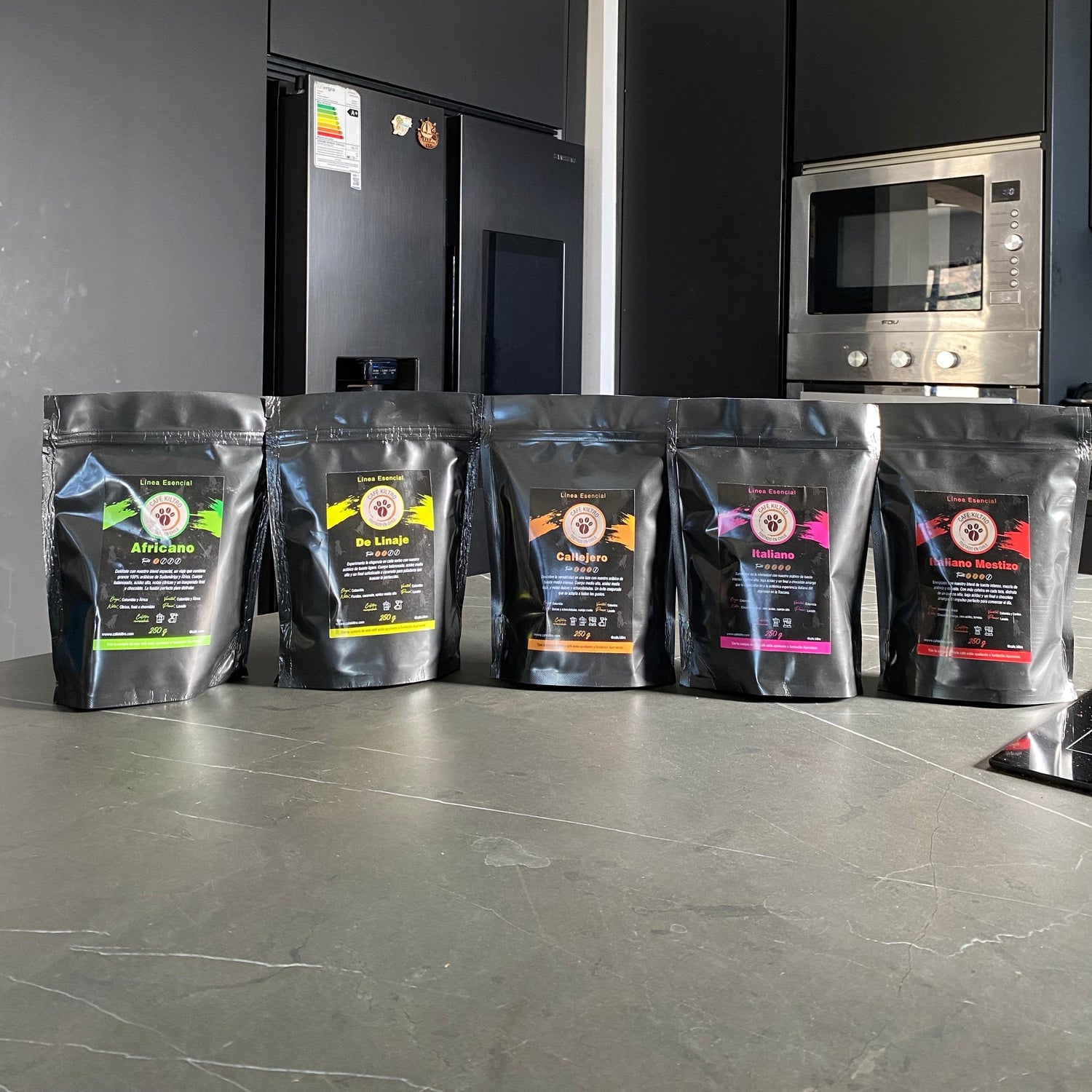 packs de café