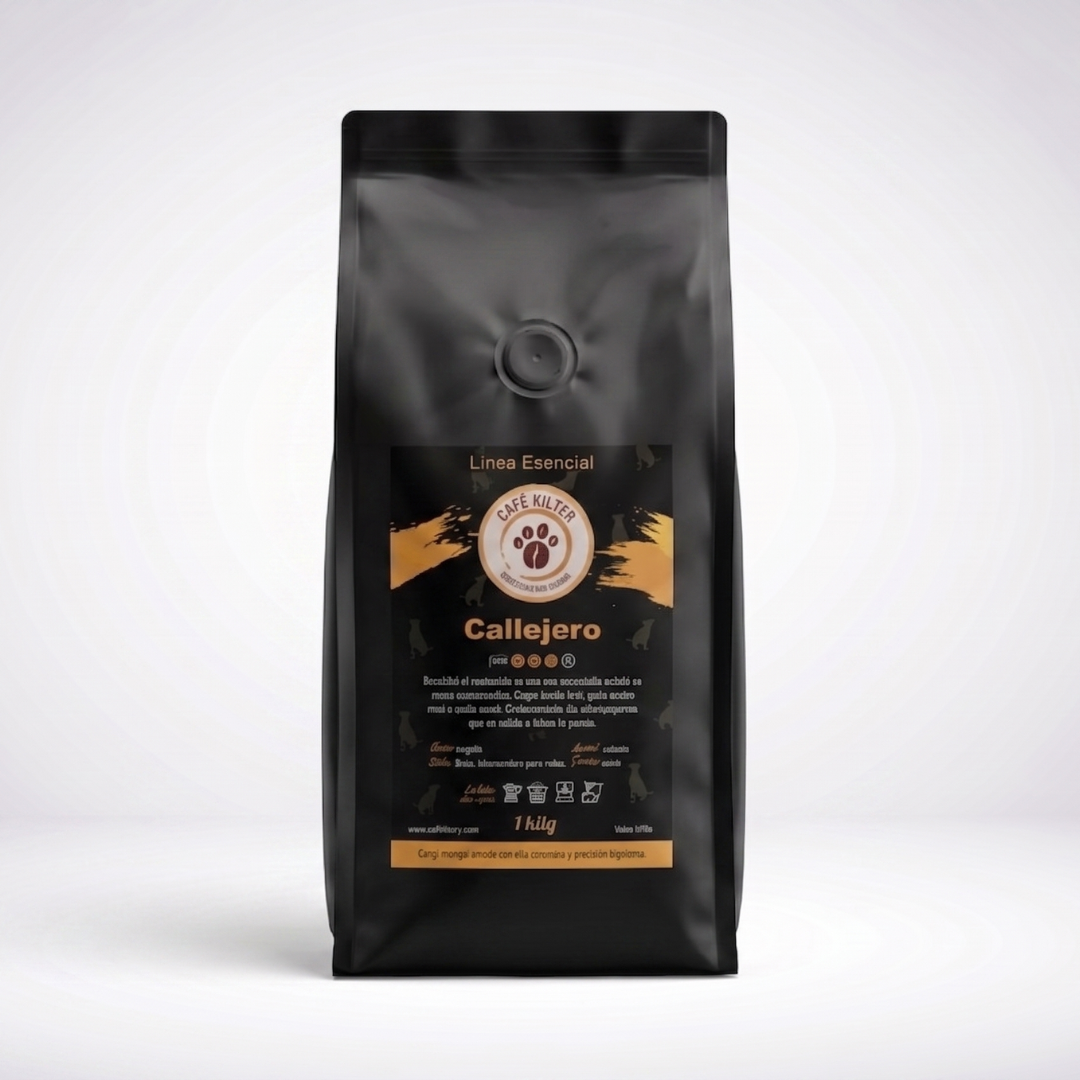 Café Callejero, tueste intermedio (250gr, 500gr y 1.000 gr)