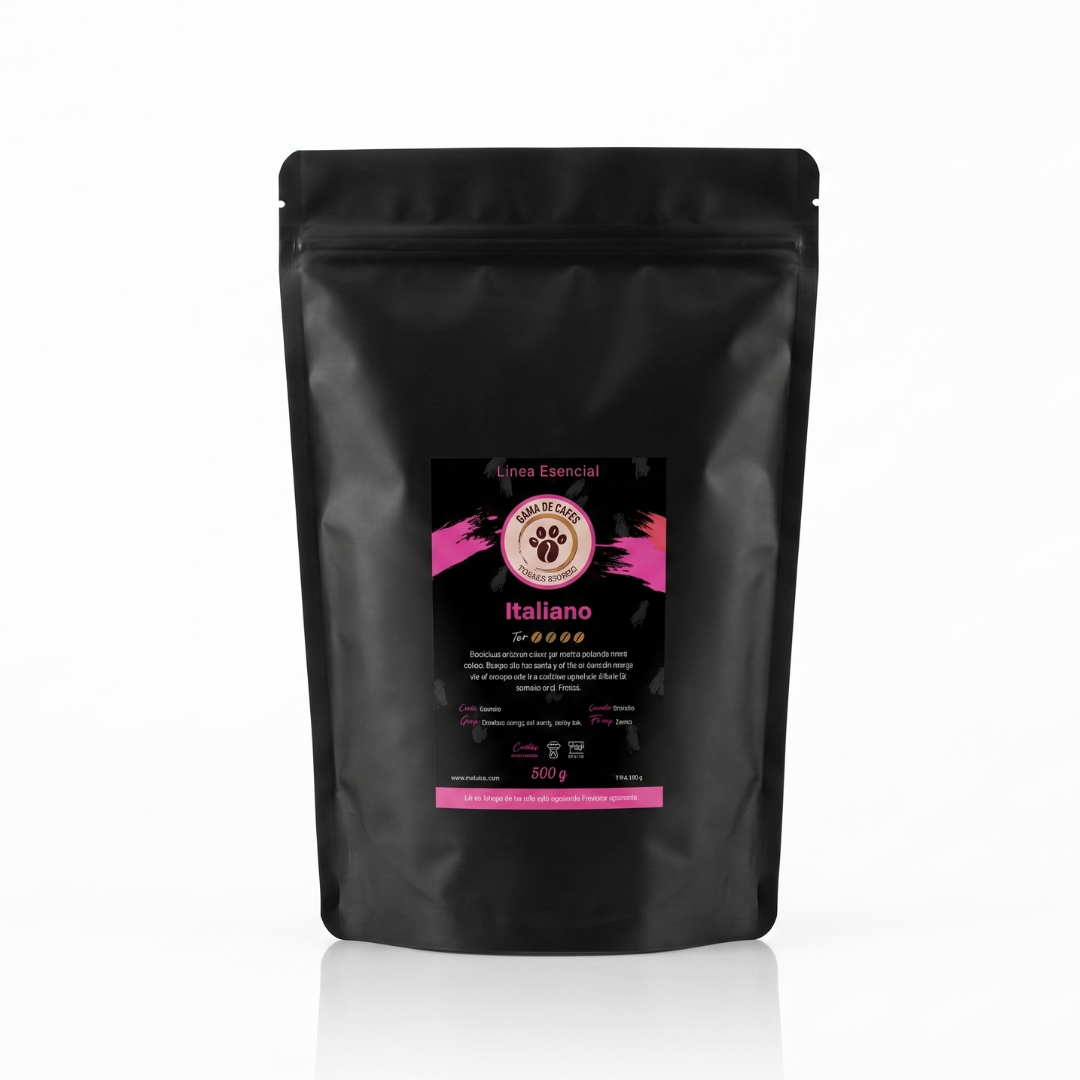 Café Italiano, tueste intenso (250gr, 500gr y 1.000 gr)