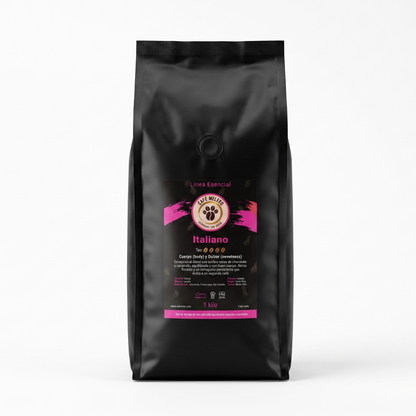 Café Italiano, tueste intenso (250gr, 500gr y 1.000 gr)