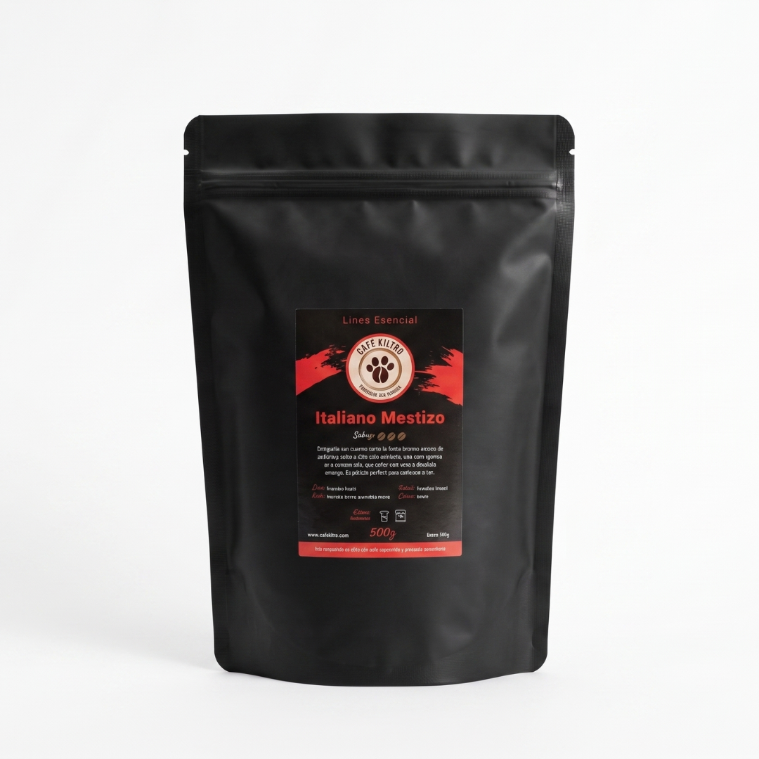 Café Italiano Mestizo, tueste intenso (250gr, 500gr y 1.000 gr)