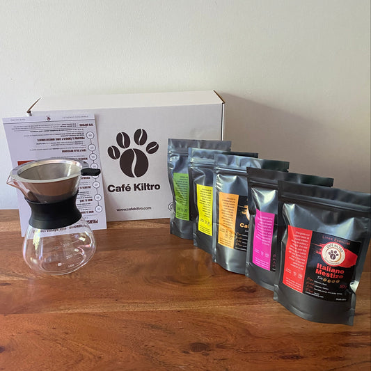 Pack Filtrado (Chemex + Pack degustación + Guía)