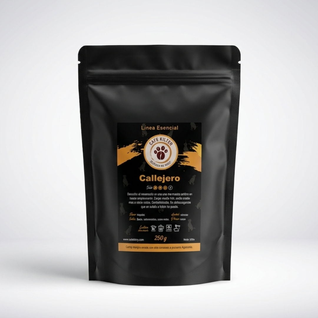 Café Callejero, tueste intermedio (250gr, 500gr y 1.000 gr)