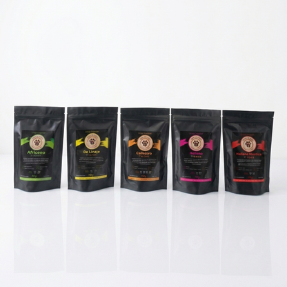 Pack de Degustación XL, 5 paquetes de 100 grs.