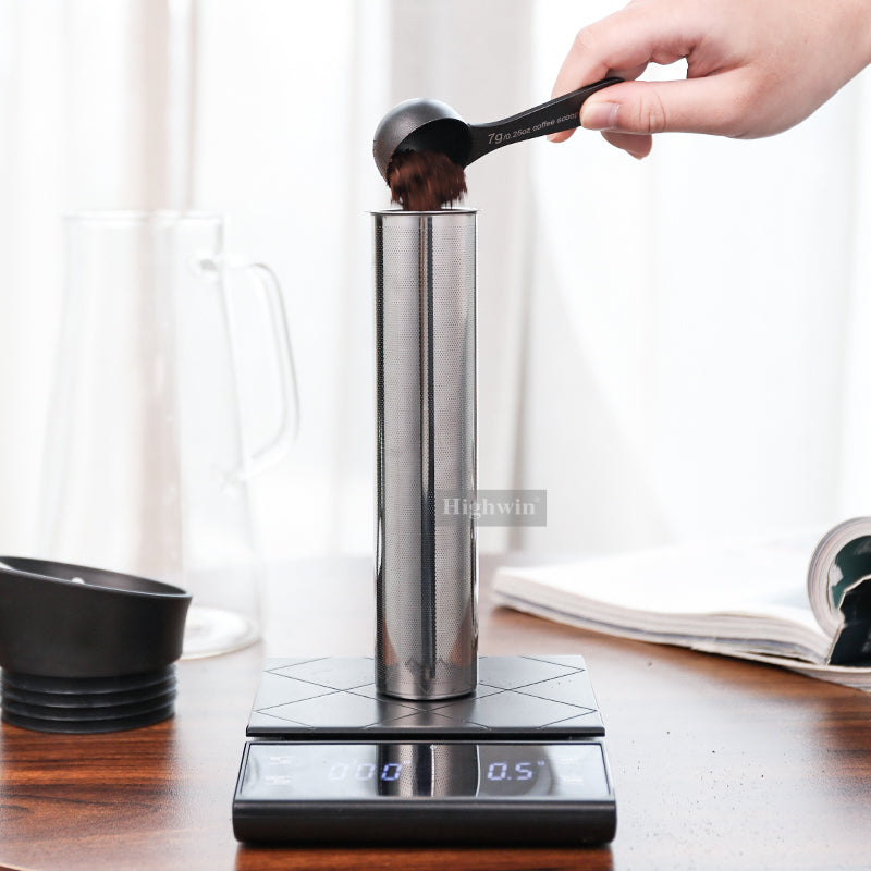 Jarra de Cold Brew 1.200 ml (Vidrio + Filtro Metálico) - Café Kiltro cl