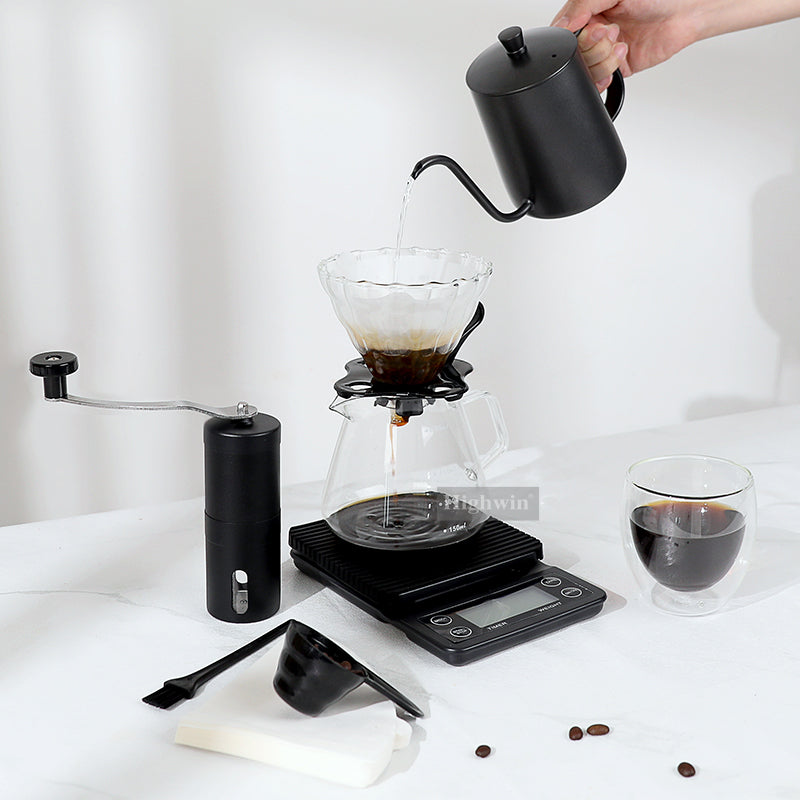 Set de Café Filtrado Portátil (9 piezas) – con Maleta - Café Kiltro cl